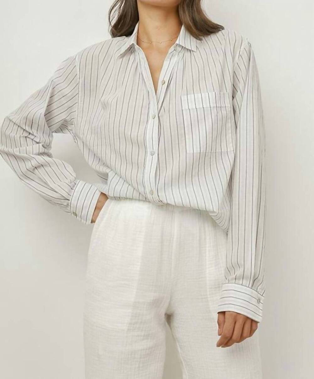 NEW RAILS hartley button down shirt in penfield stripe